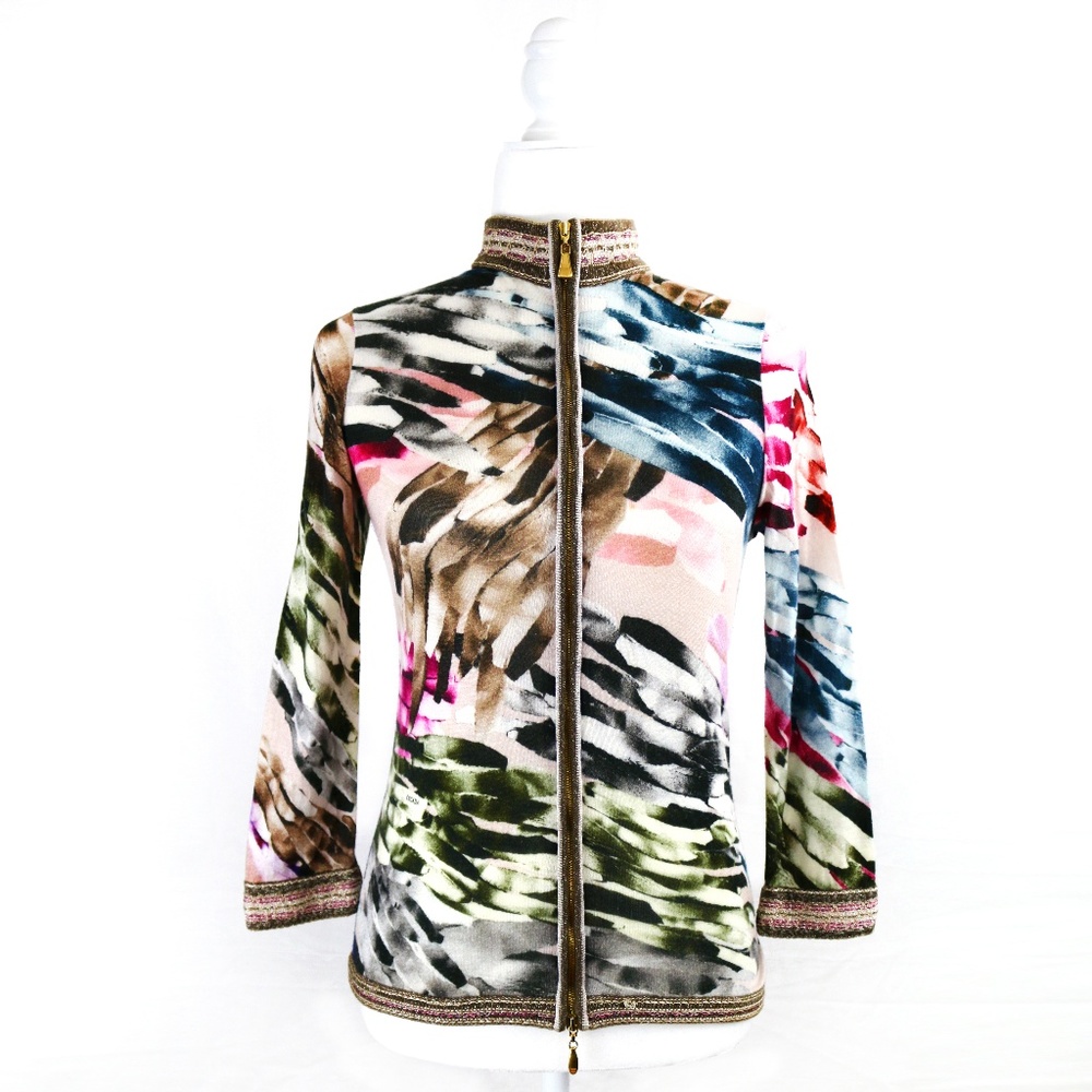 ESCADA Vintage Sydonia Fine Silk Cashmere Sweater